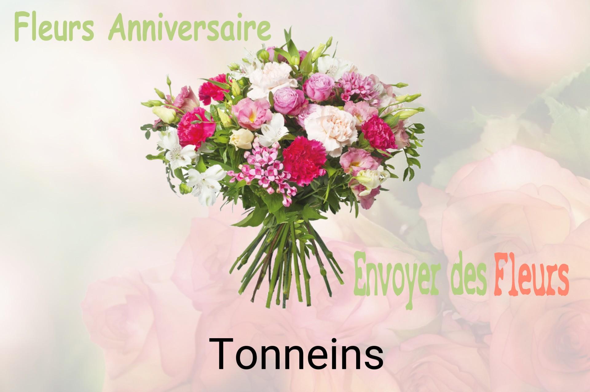 Bouquet de fleurs d’anniversaire livré à Tonneins